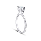 0.30 ct. Diamant Rund Solitär Verlobungsring