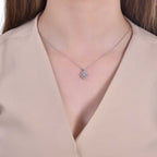 0.26 ct. Diamant Baguette Trend Halskette