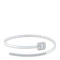 0.73 ct. Diamant Baguette Armreif