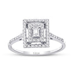0.35 ct. Diamant Baguette Ring