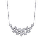 0.65 ct. Diamant Baguette Halskette