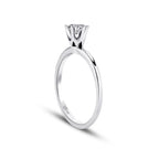 0.30 ct. Diamant Rund Solitär Verlobungsring