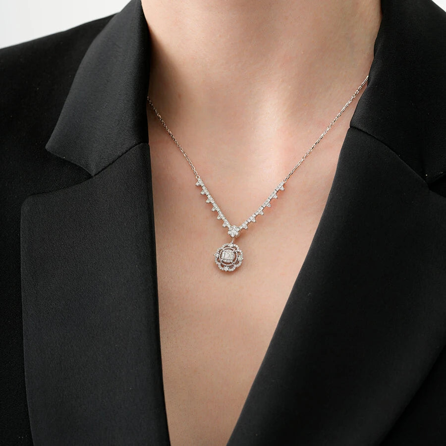 2.13 Karat Diamant Baguette Set