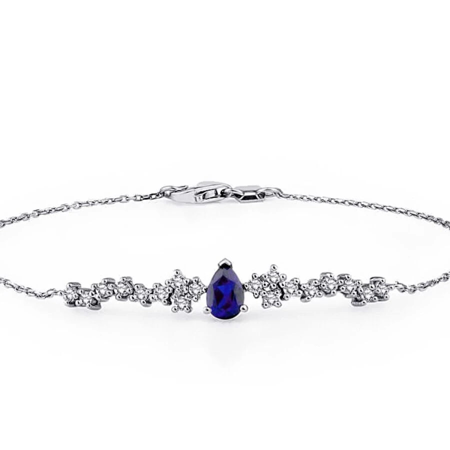 0.71 ct. Diamant Saphir Armband
