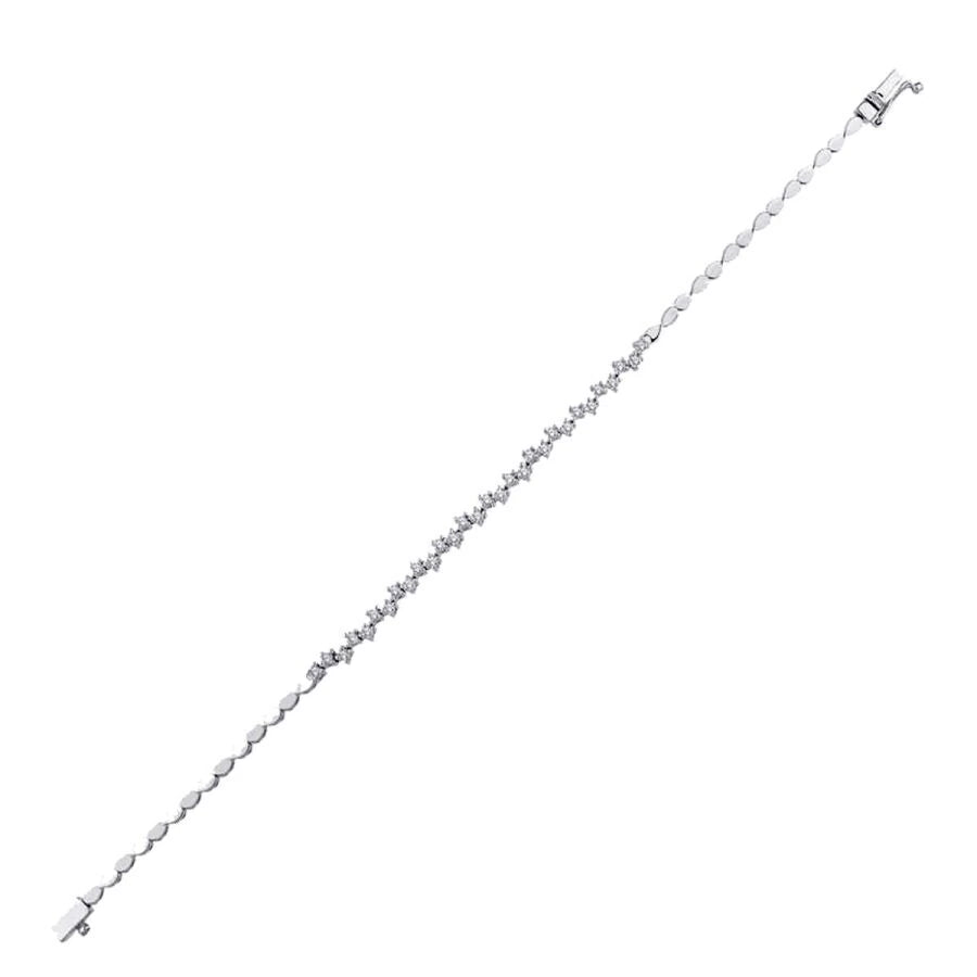 0.57 ct. Diamant Tennis Armband
