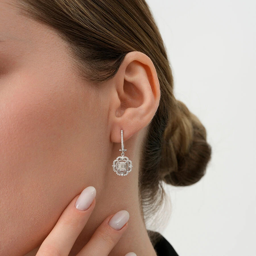 2.13 Karat Diamant Baguette Set