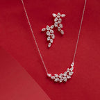 0.65 ct. Diamant Baguette Halskette