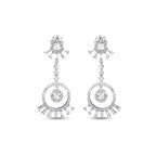 1.44 ct. Diamant Baguette Ohrringe