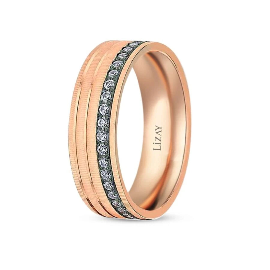 Roségold Ehering