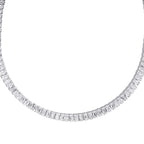 7.77 ct. Diamant Baguette Halskette