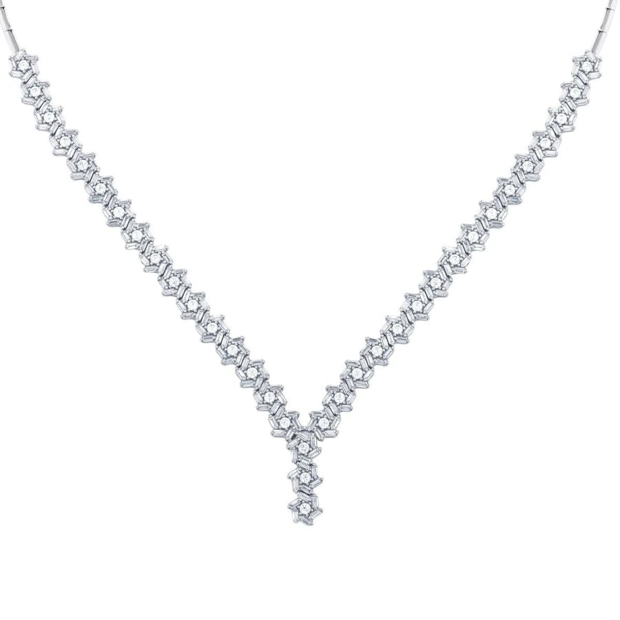 Gold Baguette Halskette