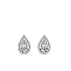 0.23 ct. Diamant Baguette Ohrringe