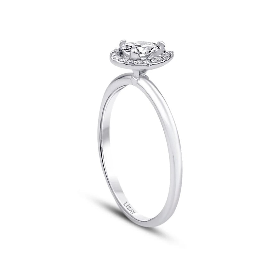 0.29 ct. Diamant Tropfen Trend Ring
