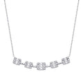 0.66 ct. Diamant Baguette Halskette