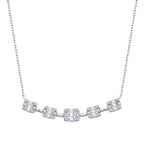 0.66 ct. Diamant Baguette Halskette
