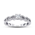 0.43 ct. Diamant Solitär Infinity Ring