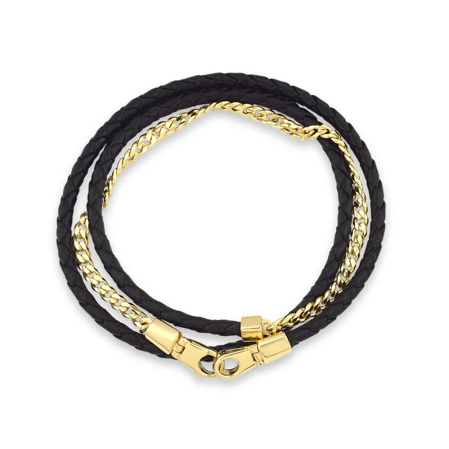 Gold Herren Armband
