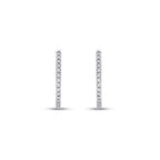 0.29 ct. Diamant Creolen Ohrringe