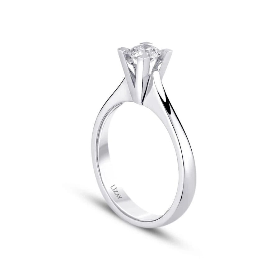 0.40 ct. Diamant Rund Solitär Verlobungsring