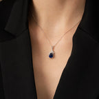 8.69 Karat Diamant Saphir Set