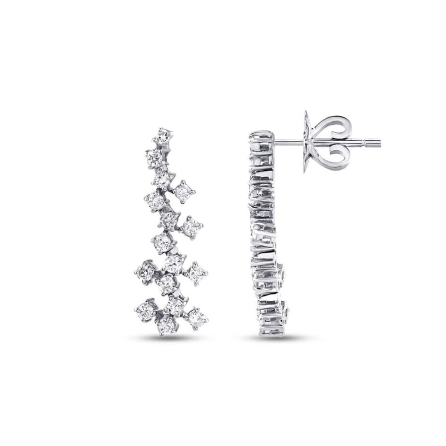 0.65 ct. Diamant Trend Ohrringe