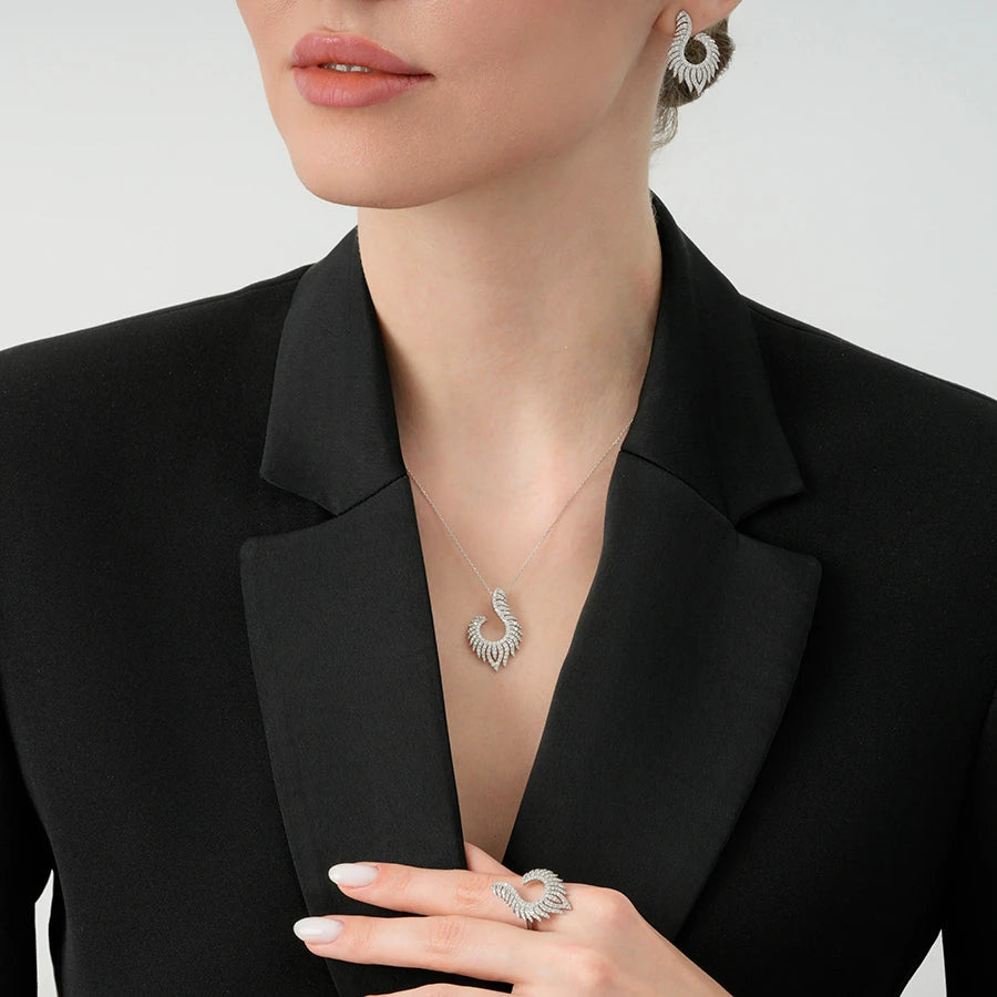 0.79 ct. Diamant Trend Halskette