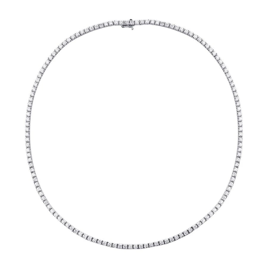 7.55 ct. Diamant Tennis Halskette