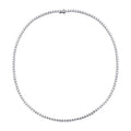 7.55 ct. Diamant Tennis Halskette