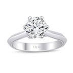 1.50 ct. Diamant Rund Solitär Verlobungsring