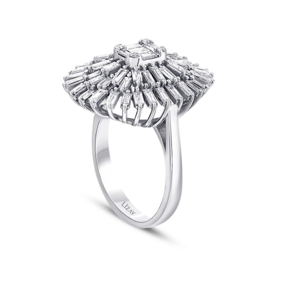 1.62 ct. Diamant Baguette Ring