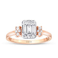 0.38 ct. Diamant Baguette Ring