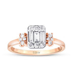 0.38 ct. Diamant Baguette Ring