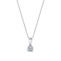0.30 ct. Diamant Solitär Halskette
