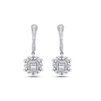 0.73 ct. Diamant Baguette Ohrringe