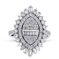 1.32 ct. Diamant Baguette Ring
