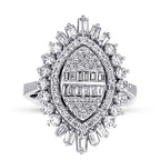 1.32 ct. Diamant Baguette Ring