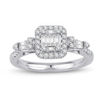0.46 ct. Diamant Baguette Ring