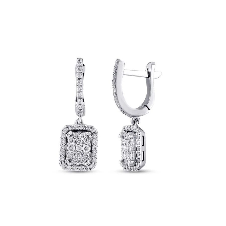 0.57 ct. Diamant Trend Ohrringe