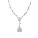 1.20 ct. Diamant Baguette Halskette