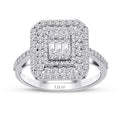 0.74 ct. Diamant Baguette Ring