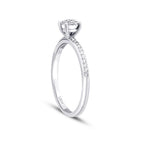 0.19 ct. Diamant Trend Solitär Verlobungsring