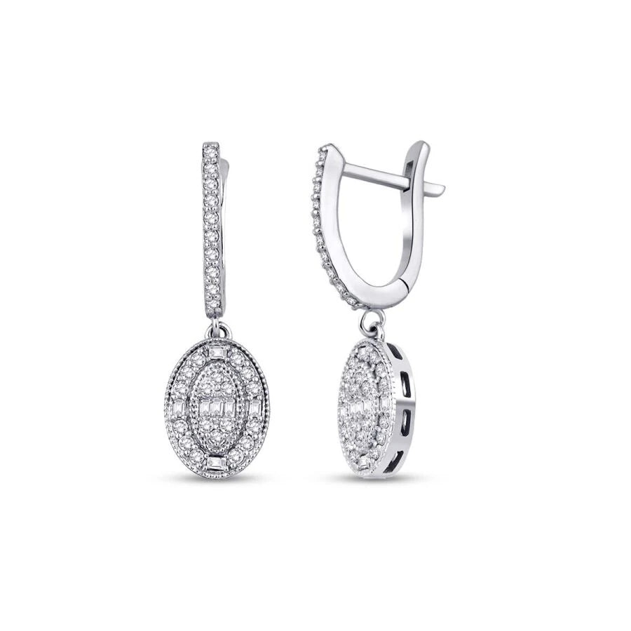 0.87 Karat Diamant Baguette Set