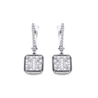 0.70 ct. Diamant Baguette Ohrringe