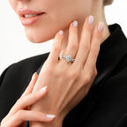 0.80 ct. Diamant Baguette Ring