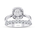 0.16 ct. Diamant Baguette Ring