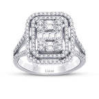 0.90 ct. Diamant Baguette Ring