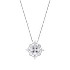 0.83 ct. Diamant Baguette Halskette