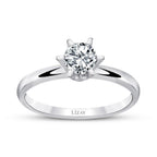 0.50 ct. Diamant Rund Solitär Verlobungsring