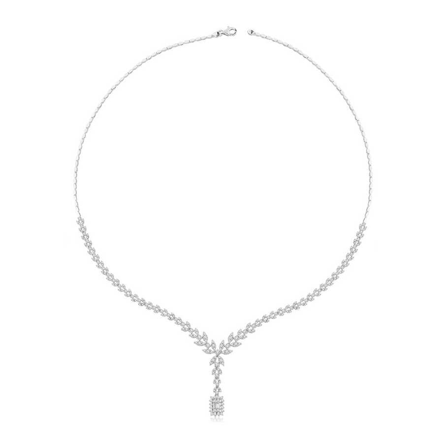 Gold Baguette Halskette