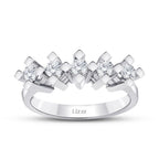 0.80 ct. Diamant Fünf-Stein Ring